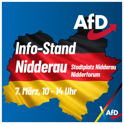 Am Samstag, dem 7. März, sind wir wieder mit fünf Info-Ständen in Altenhaßlau, in Bruchköbel, in Erlensee, in Langenselbold und in Nidderau vor Ort.